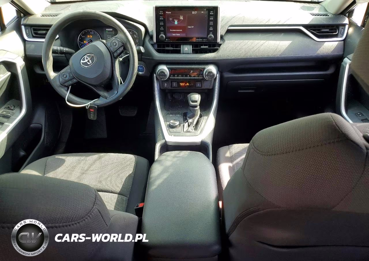 2019 Toyota Rav4 Hybrid Xle VIN:JTMRWRFVXKD031104 - 8