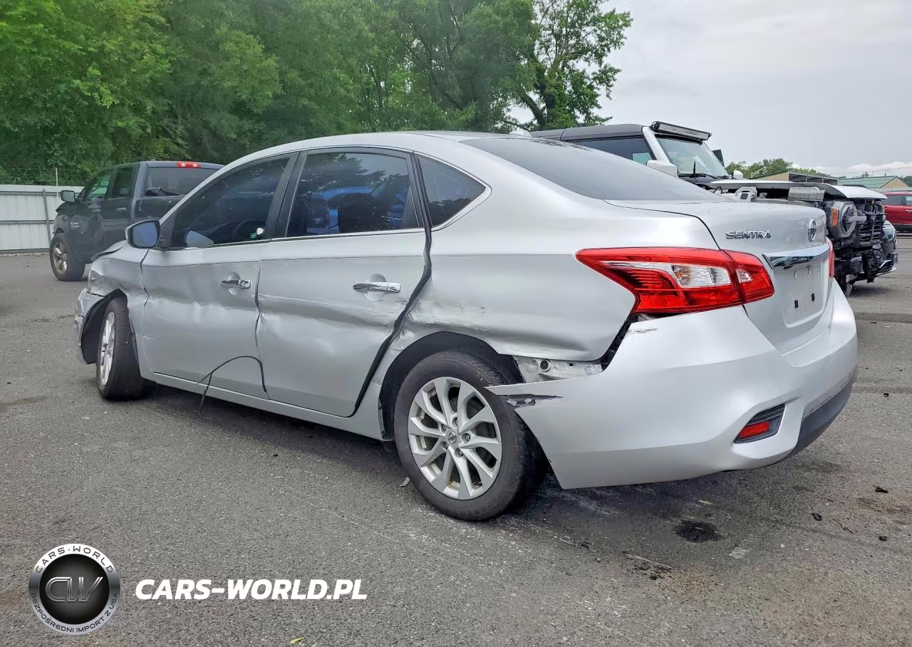 2018 Nissan Sentra Sv VIN:3N1AB7AP4JL663095 - 2