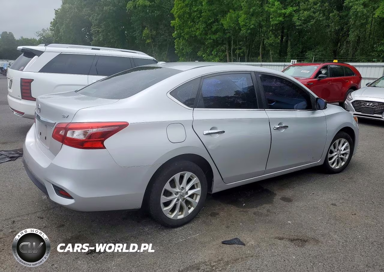 2018 Nissan Sentra Sv VIN:3N1AB7AP4JL663095 - 3