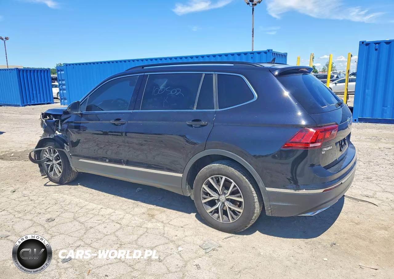 2020 Volkswagen Tiguan Se VIN:3VV2B7AX4LM100502 - 2