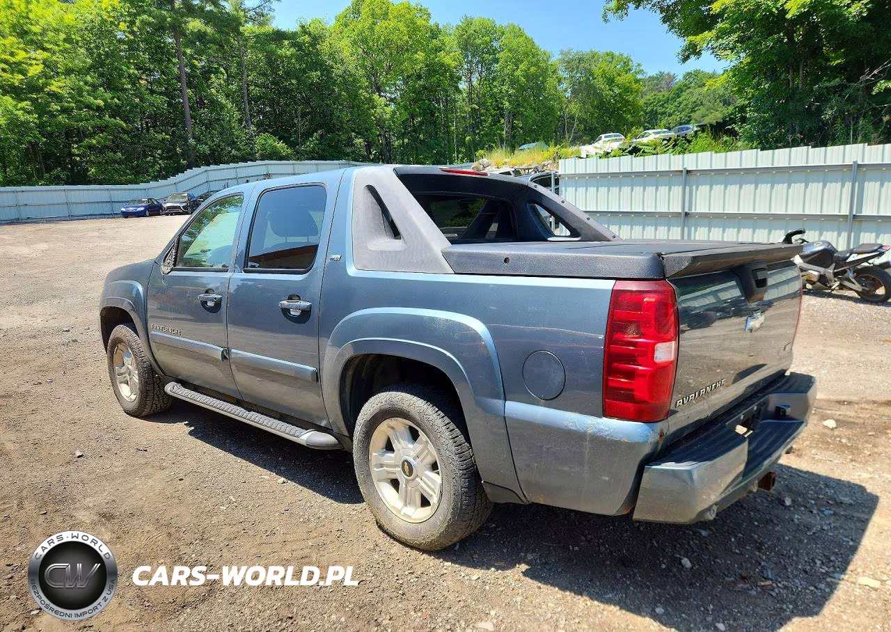 2009 Chevrolet Avalanche K1500 Lt VIN:3GNFK220X9G145849 - 2