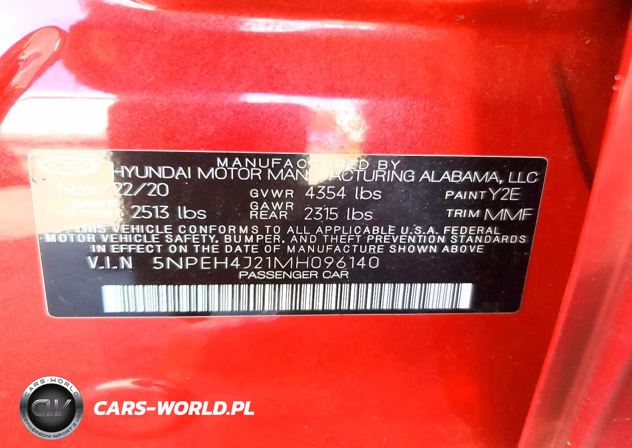 2021 Hyundai Sonata Limited VIN:5NPEH4J21MH096140 - 12