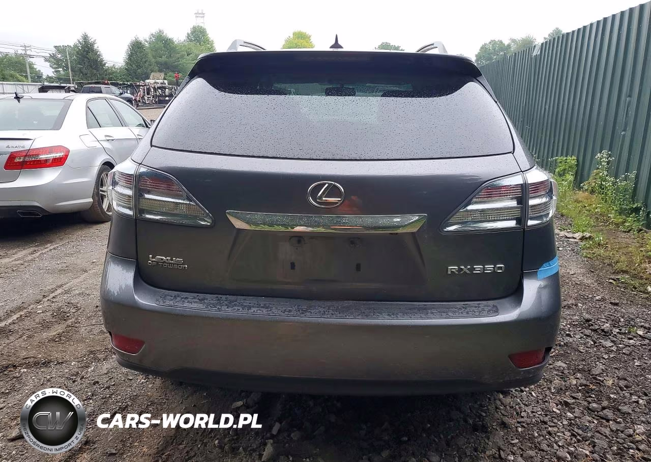 2012 Lexus Rx 350 VIN:2T2BK1BA6CC150540 - 6