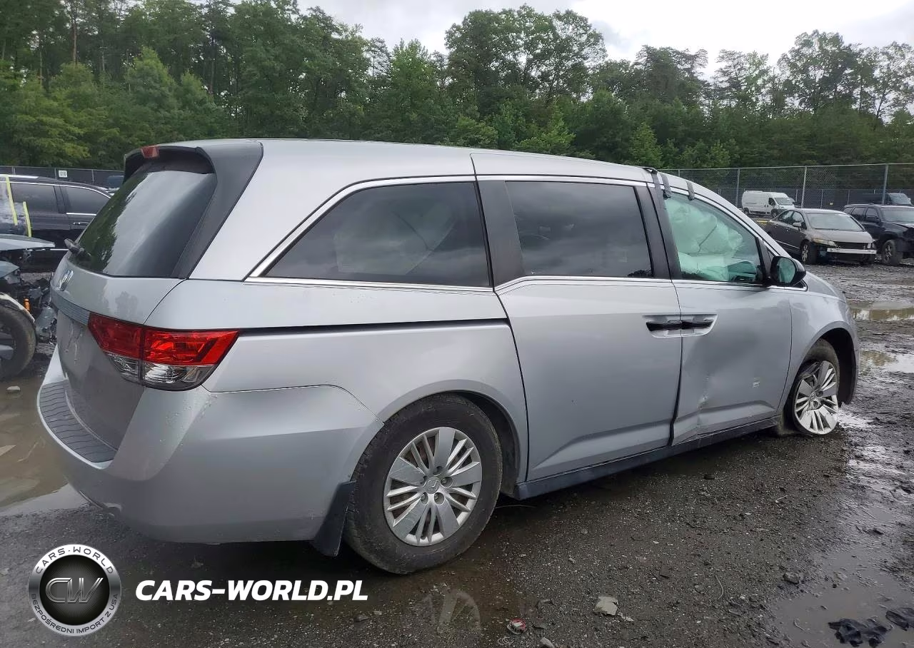 2014 Honda Odyssey Lx VIN:5FNRL5H20EB010327 - 3