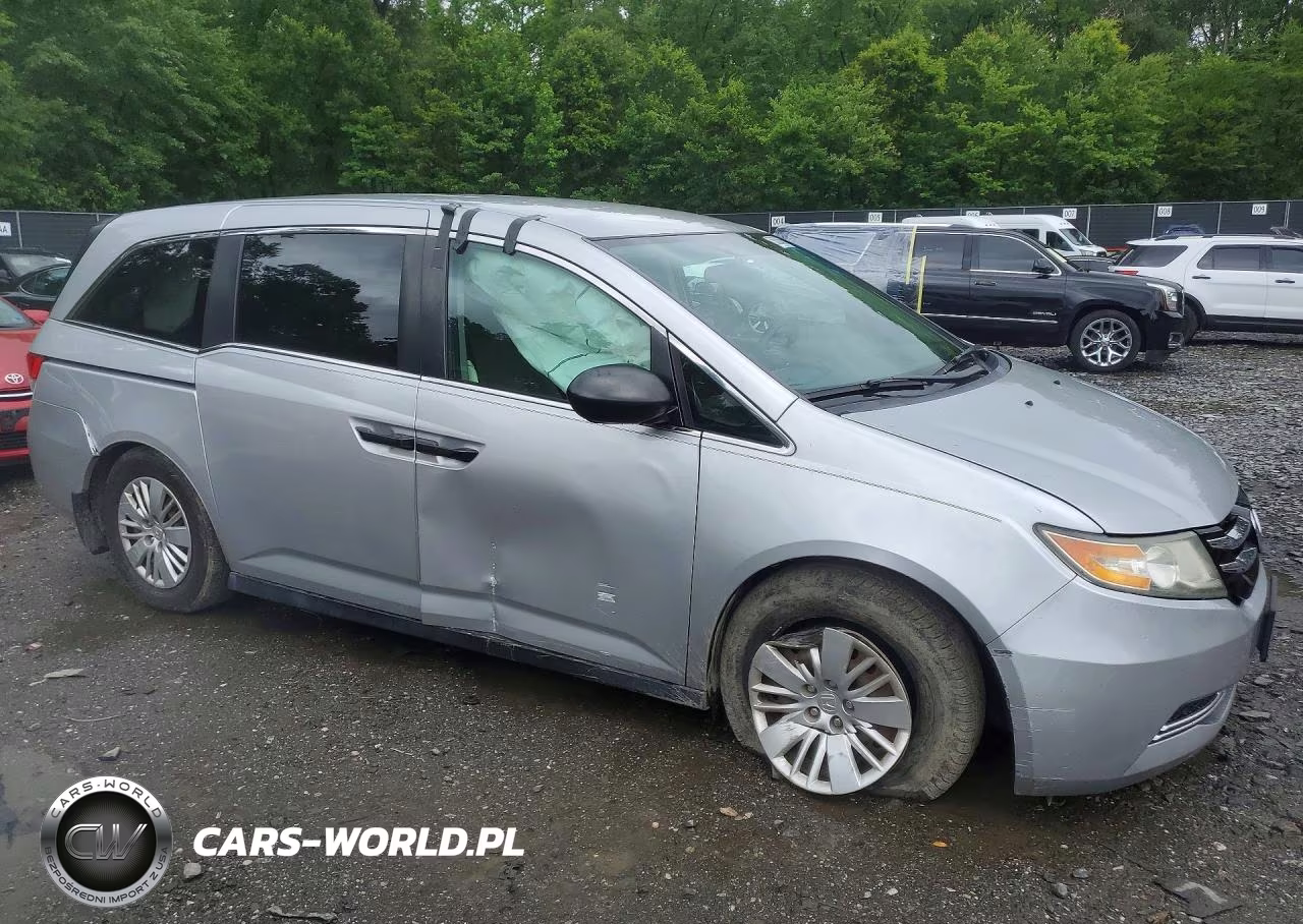 2014 Honda Odyssey Lx VIN:5FNRL5H20EB010327 - 4