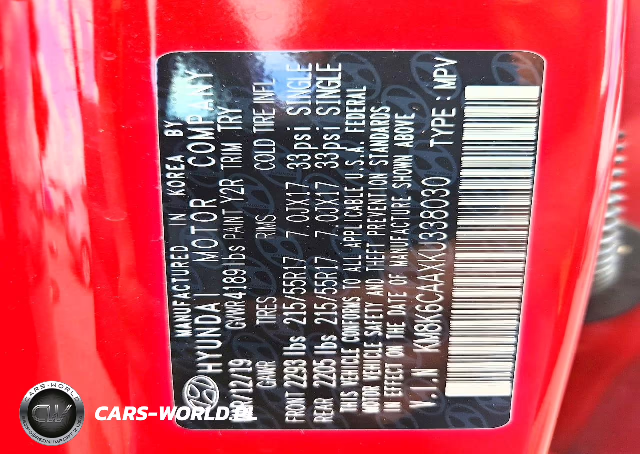 2019 Hyundai Kona Sel VIN:KM8K6CAAXKU338030 - 13