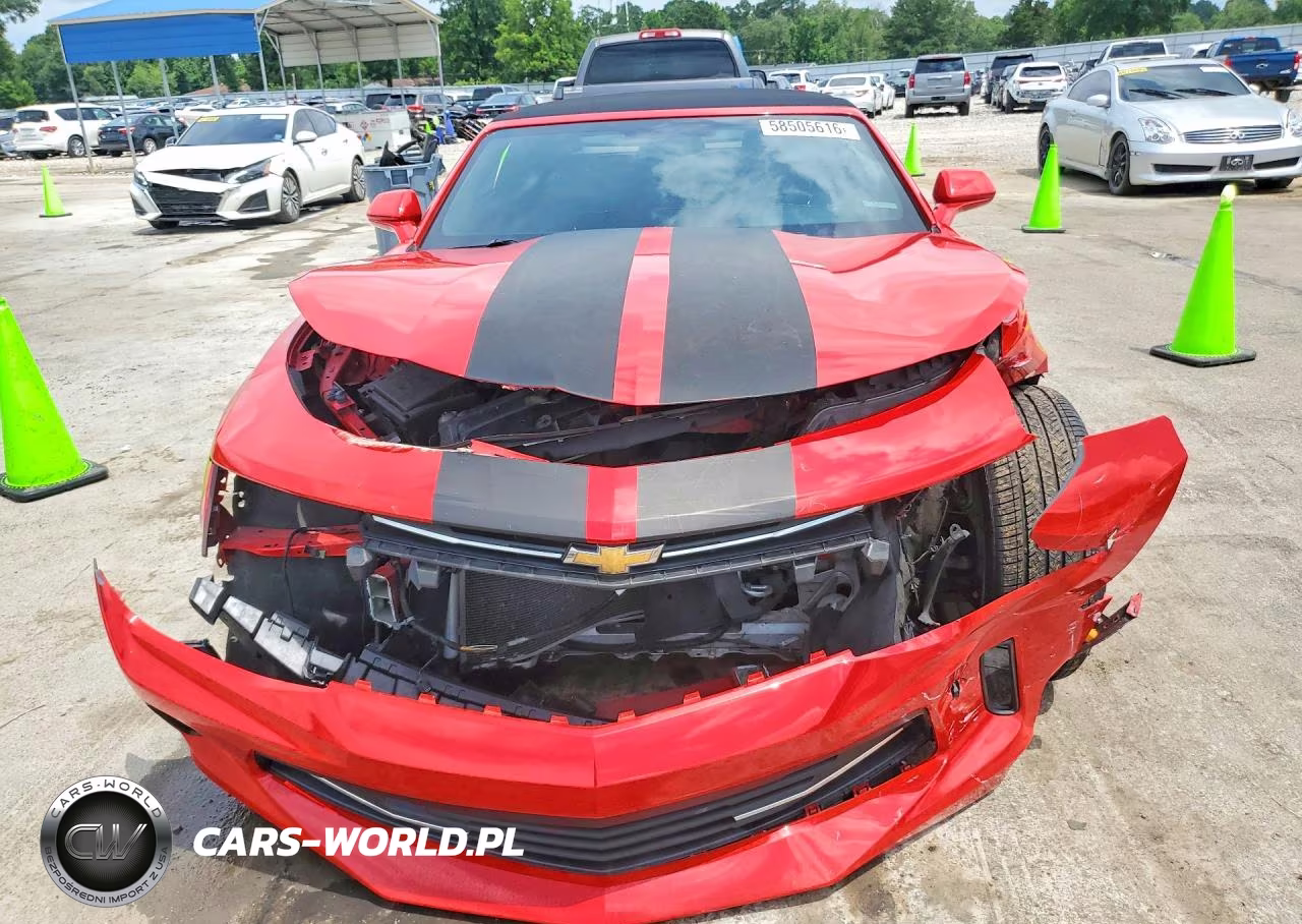 2017 Chevrolet Camaro Lt VIN:1G1FB3DS3H0168799 - 5