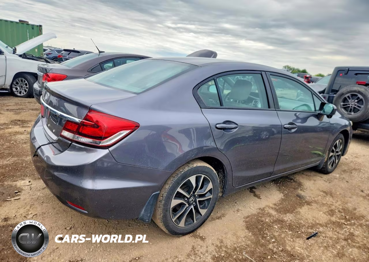 2014 Honda Civic Ex VIN:19XFB2F87EE005935 - 3