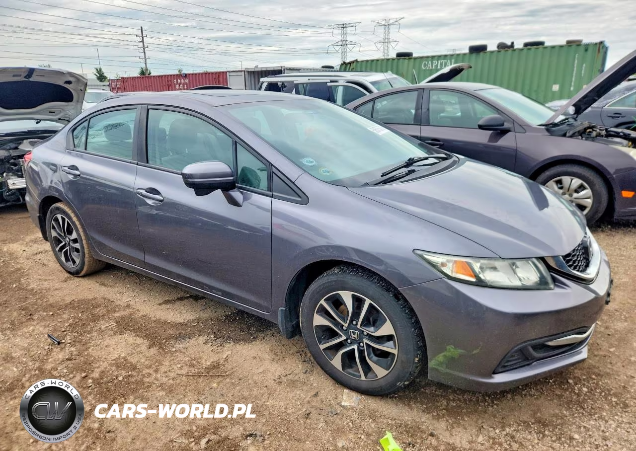 2014 Honda Civic Ex VIN:19XFB2F87EE005935 - 4