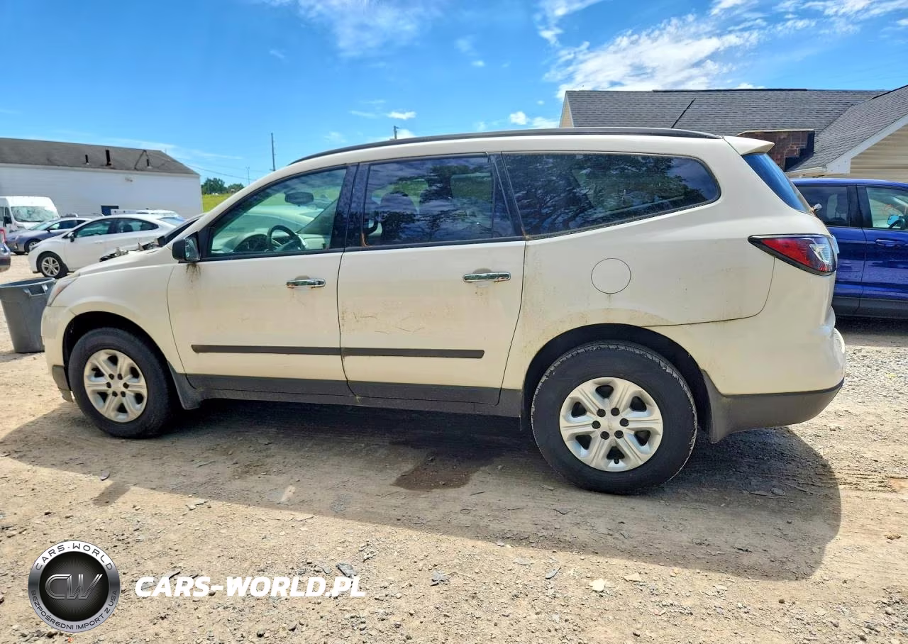 2013 Chevrolet Traverse Ls VIN:1GNKRFED6DJ266692 - 2