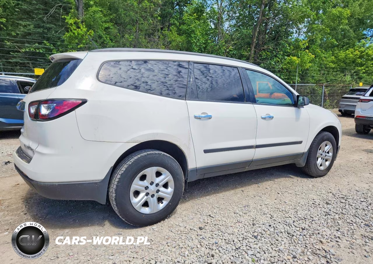 2013 Chevrolet Traverse Ls VIN:1GNKRFED6DJ266692 - 3