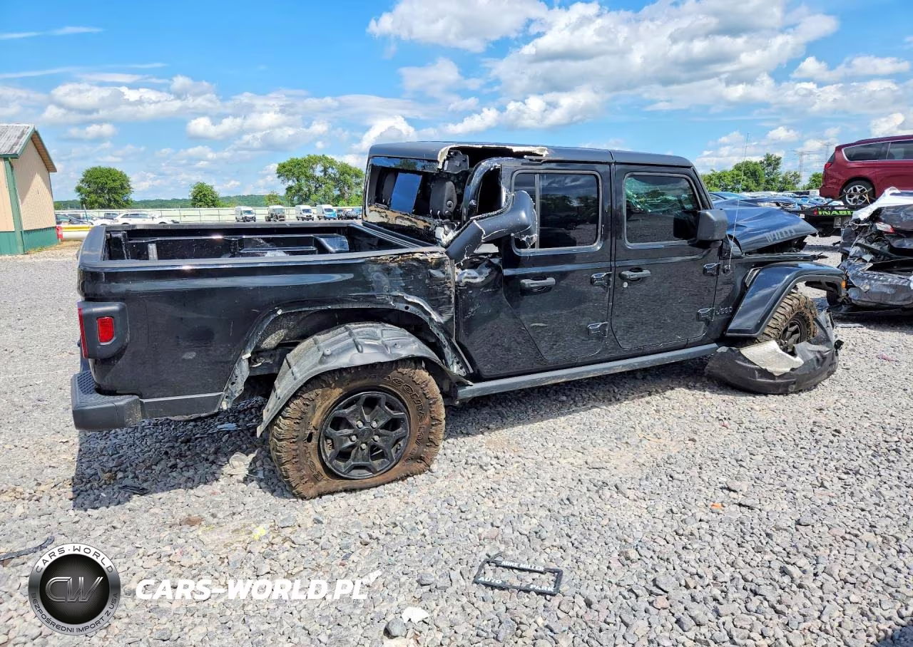 2021 Jeep Gladiator Sport VIN:1C6HJTAG5ML596120 - 3