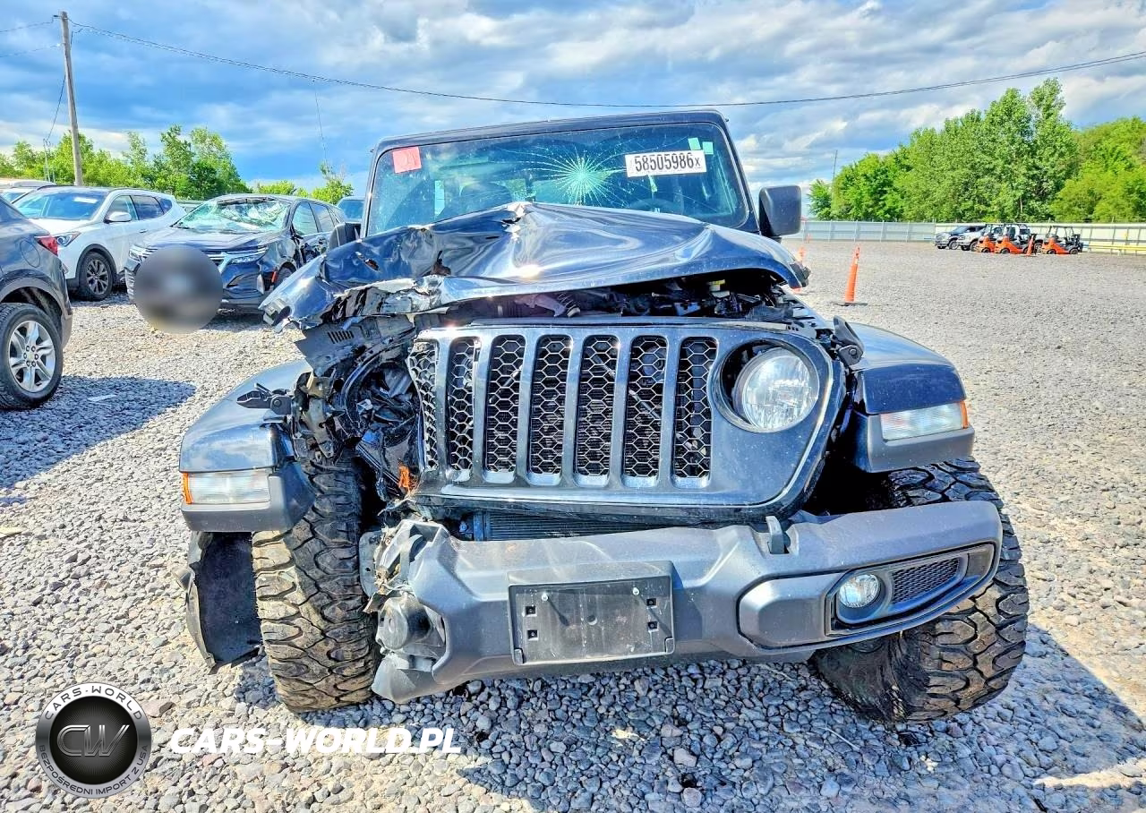 2021 Jeep Gladiator Sport VIN:1C6HJTAG5ML596120 - 5