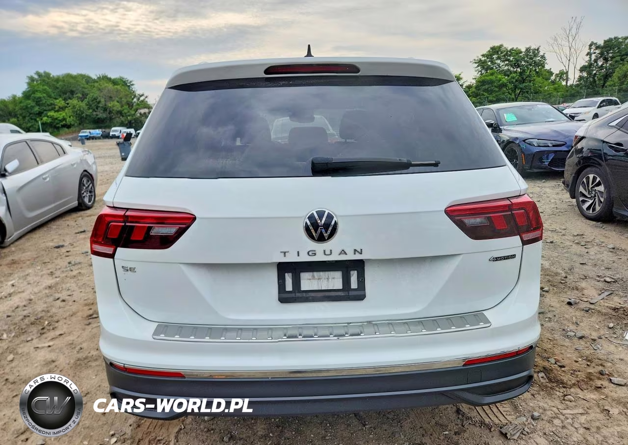2022 Volkswagen Tiguan Se VIN:3VV2B7AX3NM129752 - 6