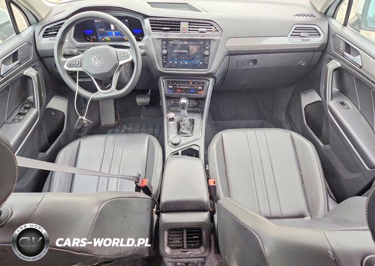 2022 Volkswagen Tiguan Se VIN:3VV2B7AX3NM129752 - 8