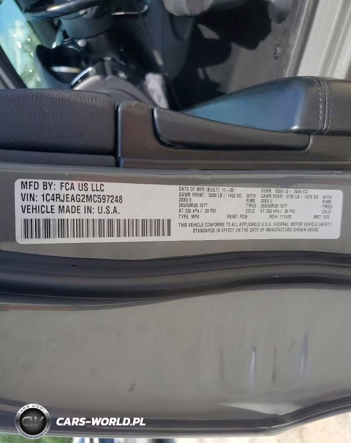 2021 Jeep Grand Cherokee Laredo VIN:1C4RJEAG2MC597248 - 14