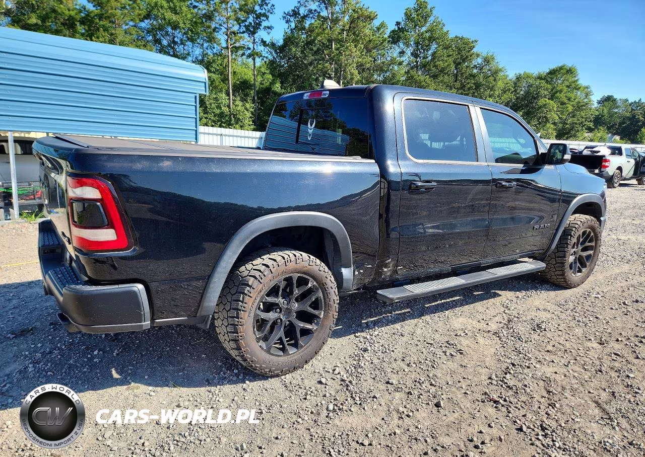 2021 Ram 1500 Rebel VIN:1C6SRFLT6MN644626 - 3