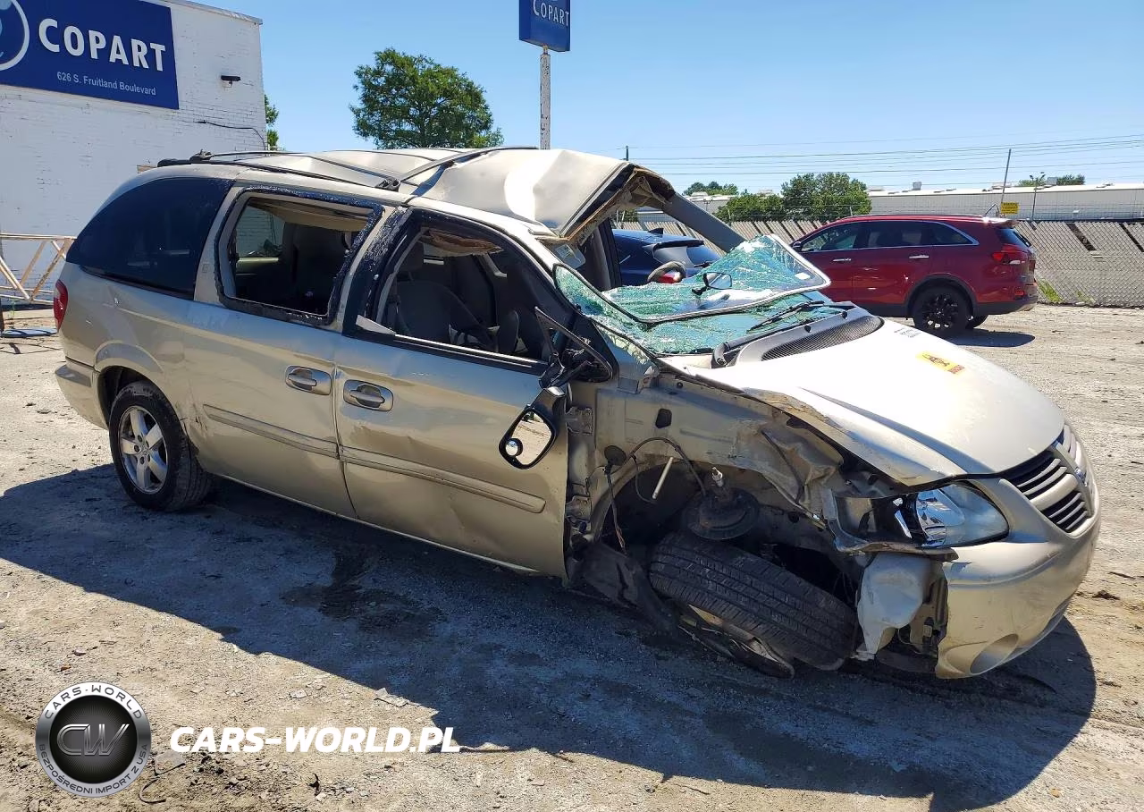 2005 Dodge Grand Caravan Sxt VIN:2D8GP44L65R243834 - 4