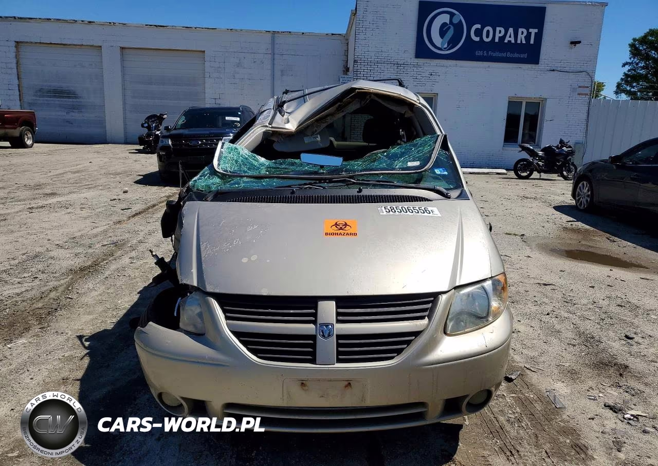 2005 Dodge Grand Caravan Sxt VIN:2D8GP44L65R243834 - 5