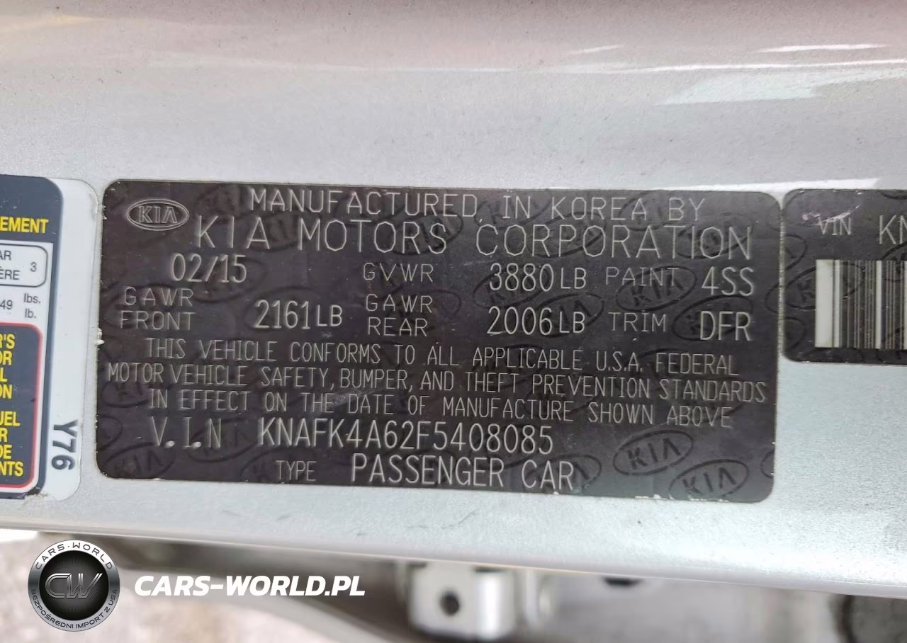 2015 Kia Forte Lx VIN:KNAFK4A62F5408085 - 12