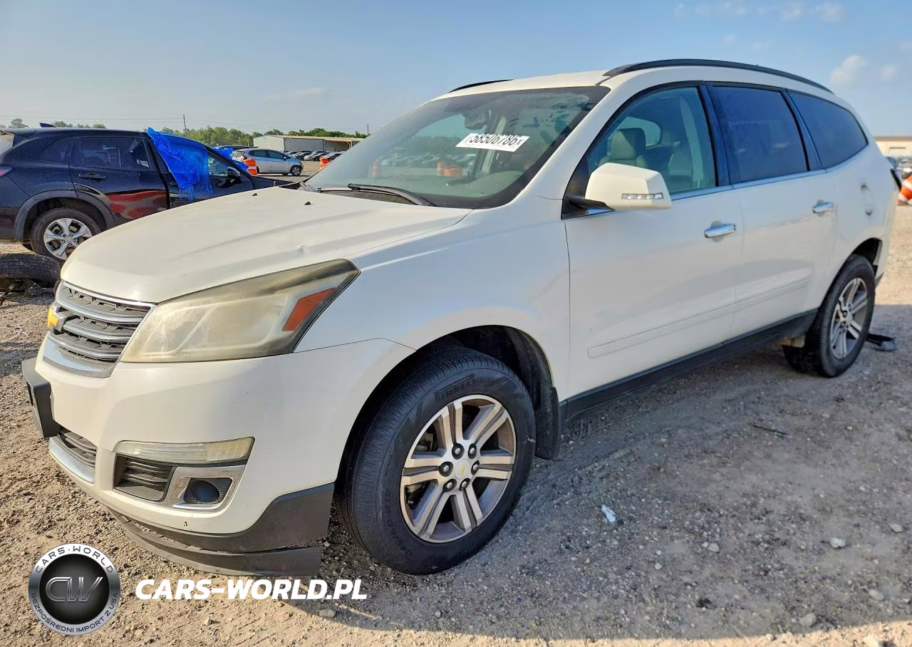 2015 Chevrolet Traverse Lt VIN:1GNKRHKD5FJ329882 - 1