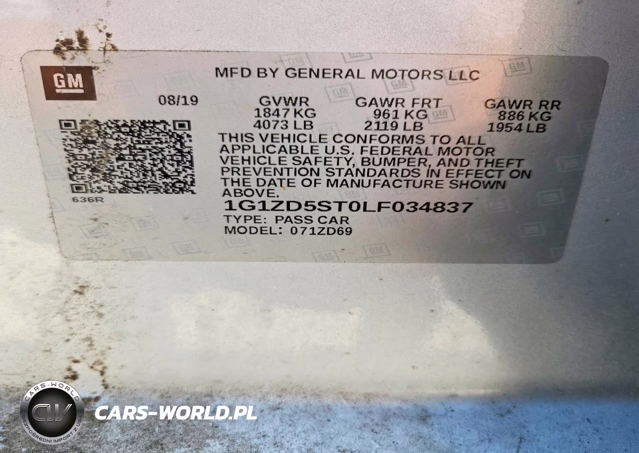 2020 Chevrolet Malibu Lt VIN:1G1ZD5ST0LF034837 - 12