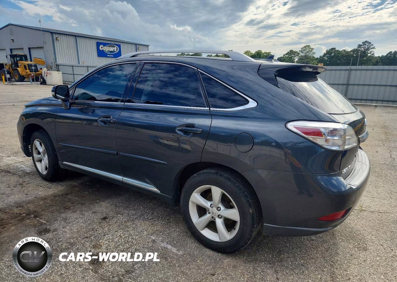 2010 Lexus Rx 350 VIN:2T2BK1BA7AC025091 - 2