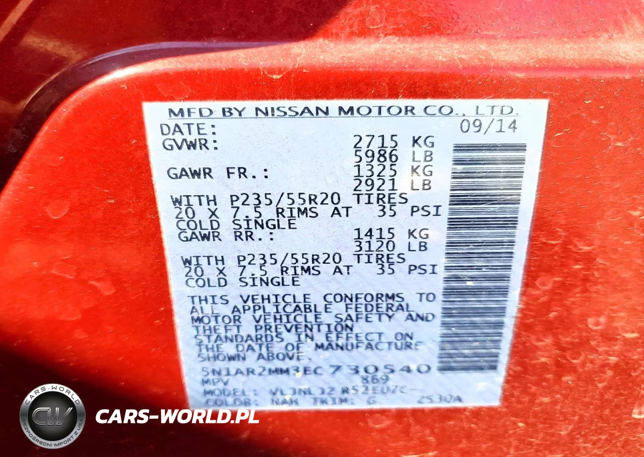 2014 Nissan Pathfinder S VIN:5N1AR2MM3EC730540 - 13