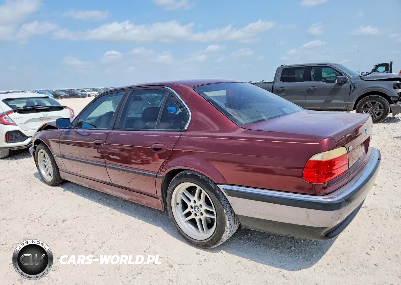 2001 BMW 740 I Automatic VIN:WBAGG83431DN84148 - 2