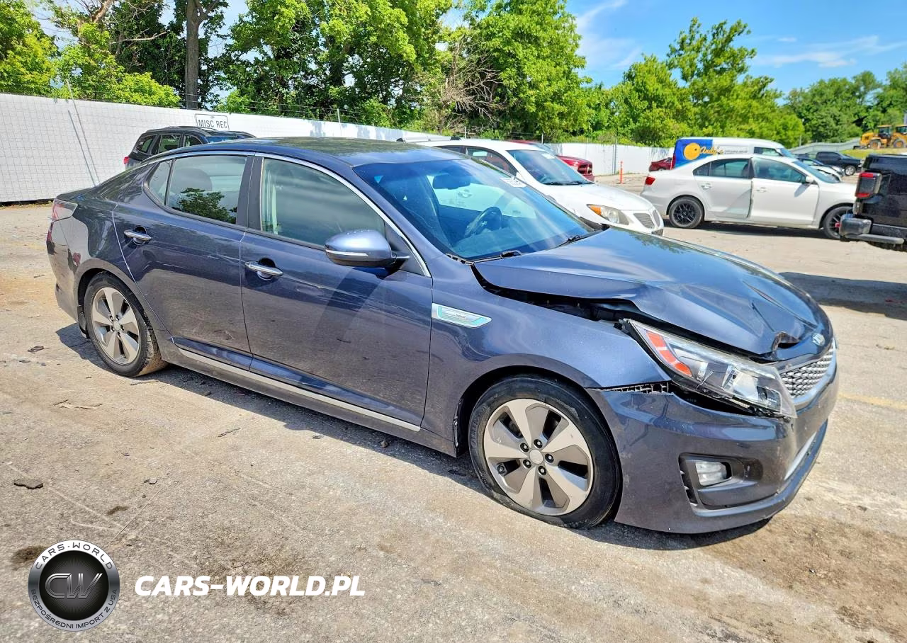 2015 Kia Optima Hybrid VIN:KNAGN4AD3F5081965 - 4