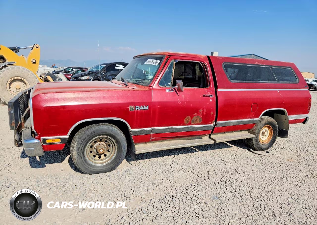 1989 Dodge D-Series D100 – zdjęcie 1 z 12