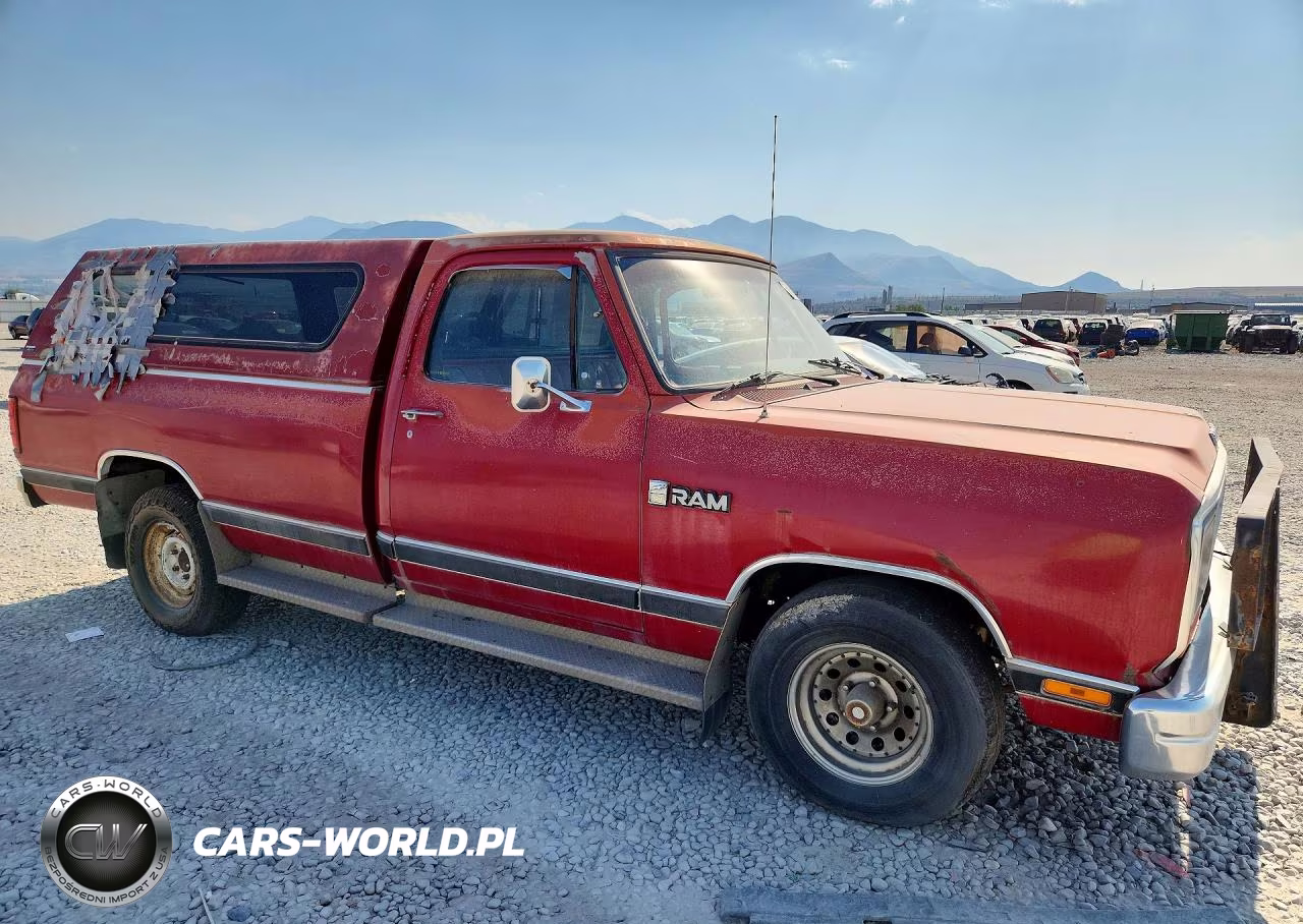 1989 Dodge D-Series D100 VIN:1B7FE06X6KS086146 - 4