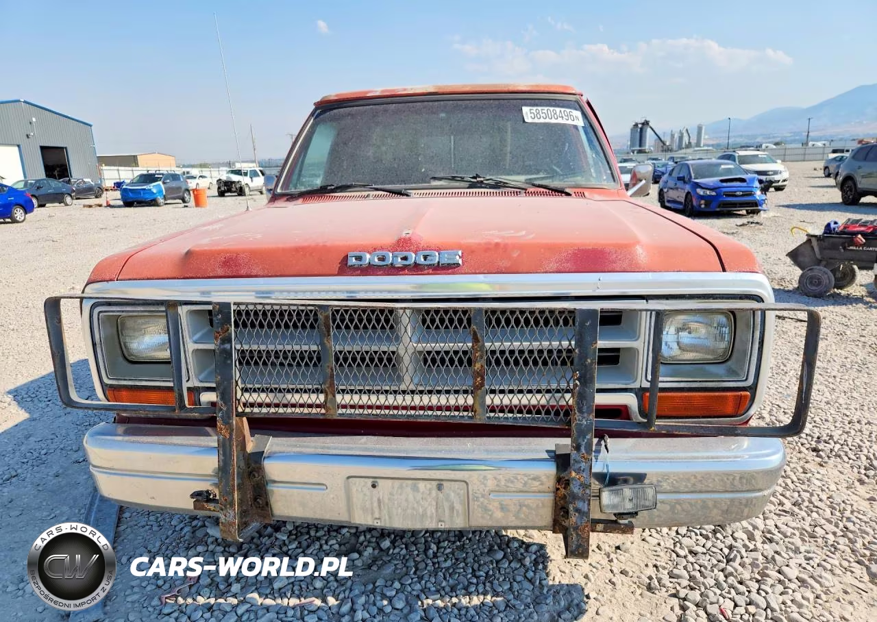 1989 Dodge D-Series D100 VIN:1B7FE06X6KS086146 - 5