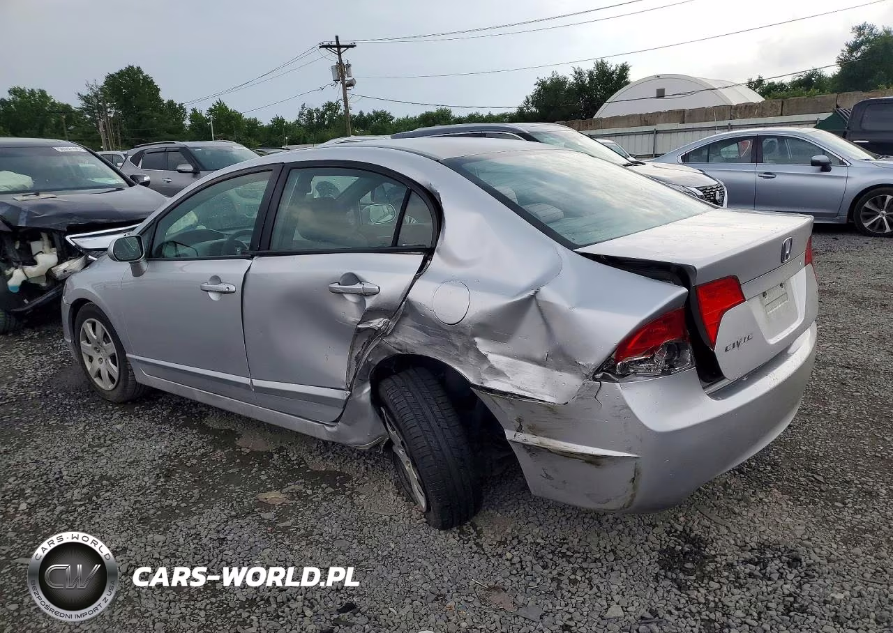 2008 Honda Civic Lx VIN:2HGFA16598H342443 - 2