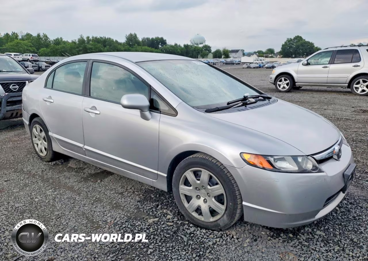 2008 Honda Civic Lx VIN:2HGFA16598H342443 - 4