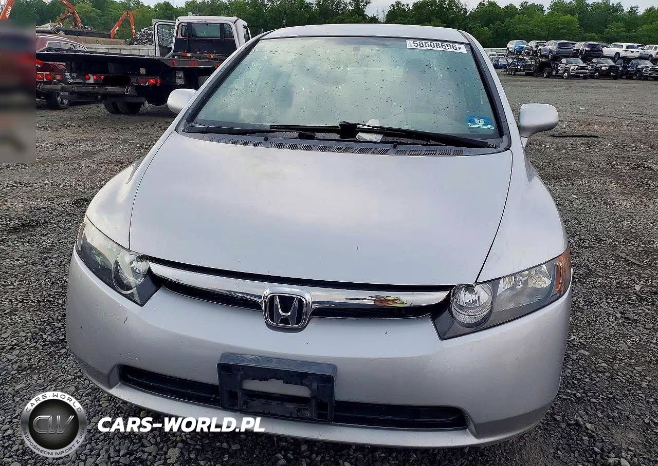 2008 Honda Civic Lx VIN:2HGFA16598H342443 - 5