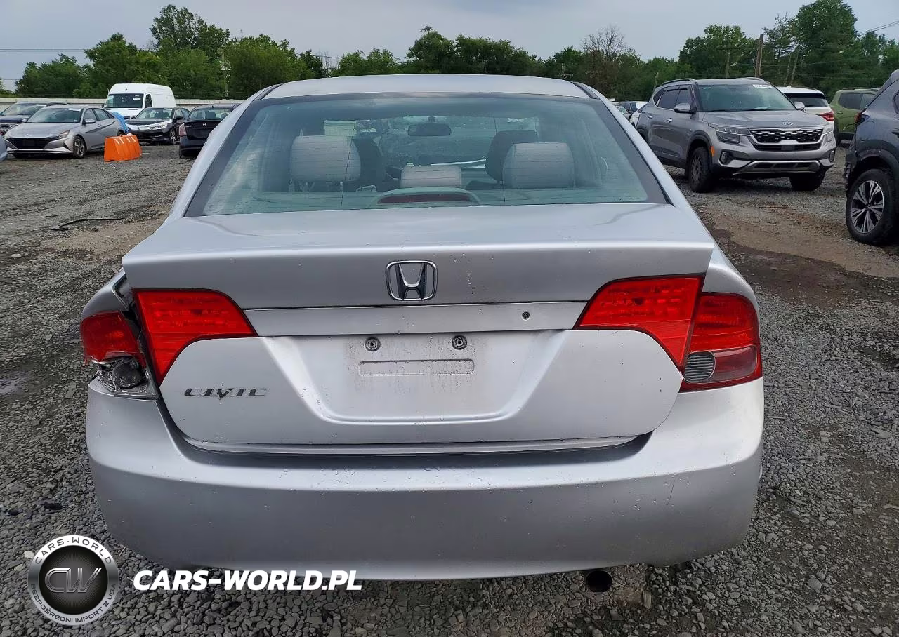 2008 Honda Civic Lx VIN:2HGFA16598H342443 - 6