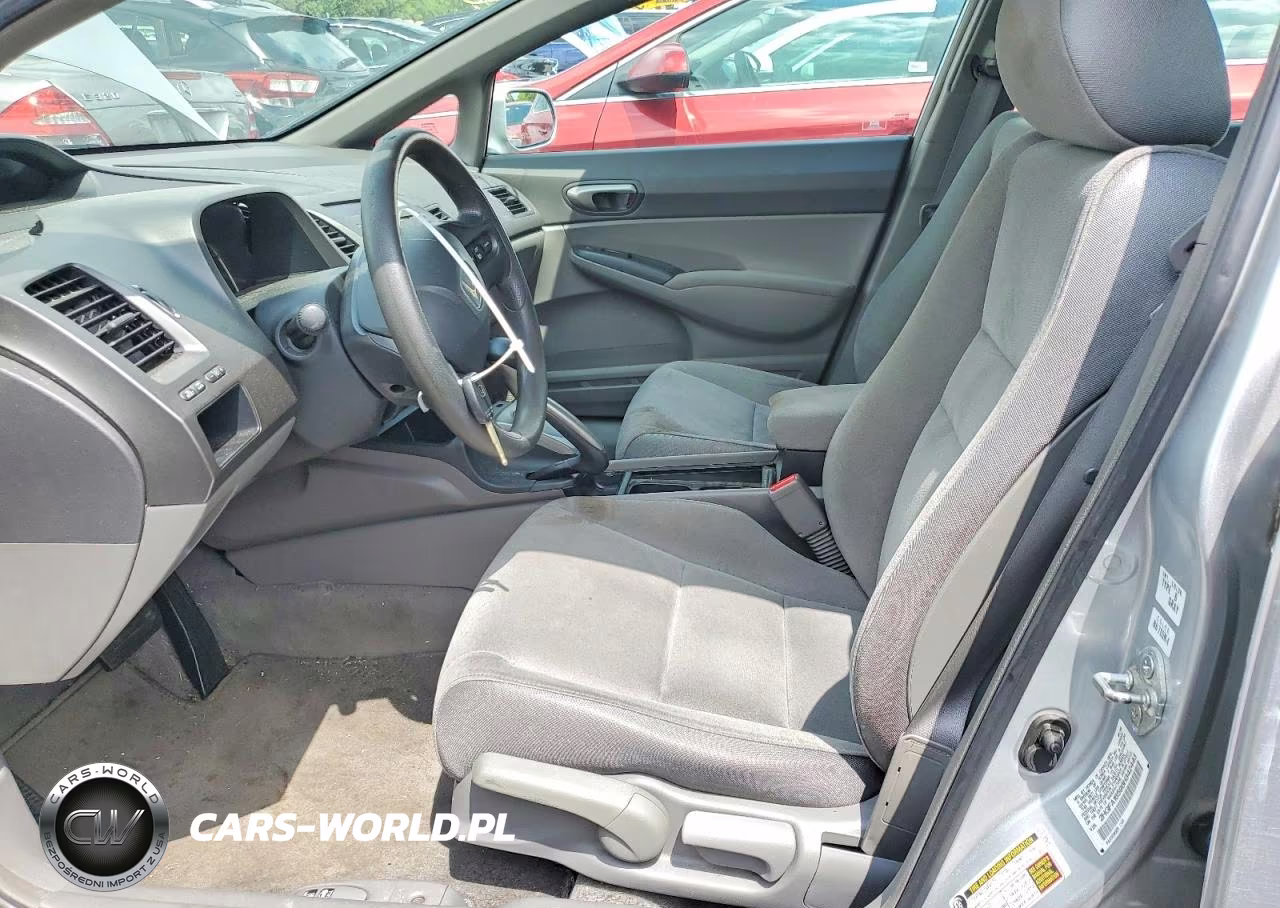 2008 Honda Civic Lx VIN:2HGFA16598H342443 - 7