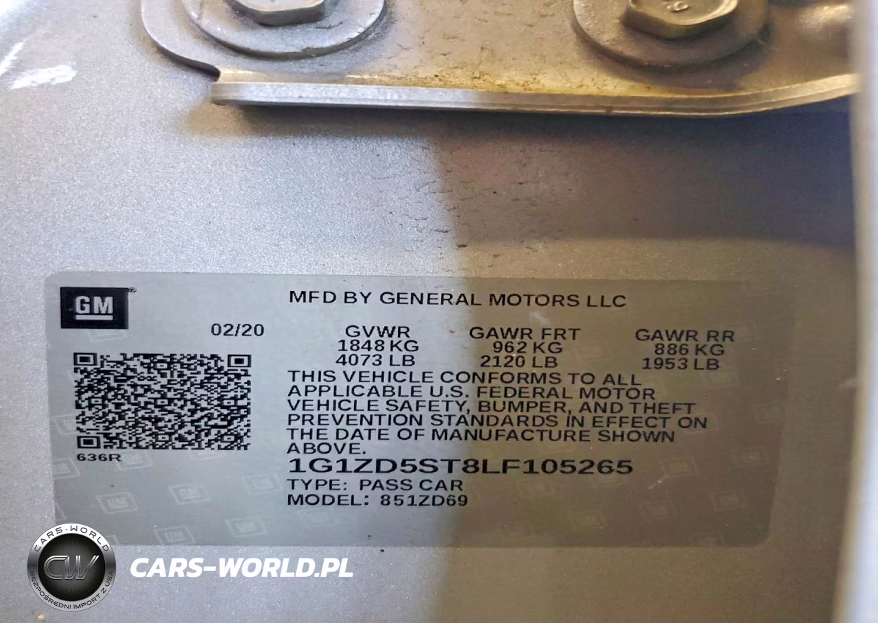 2020 Chevrolet Malibu Lt VIN:1G1ZD5ST8LF105265 - 12