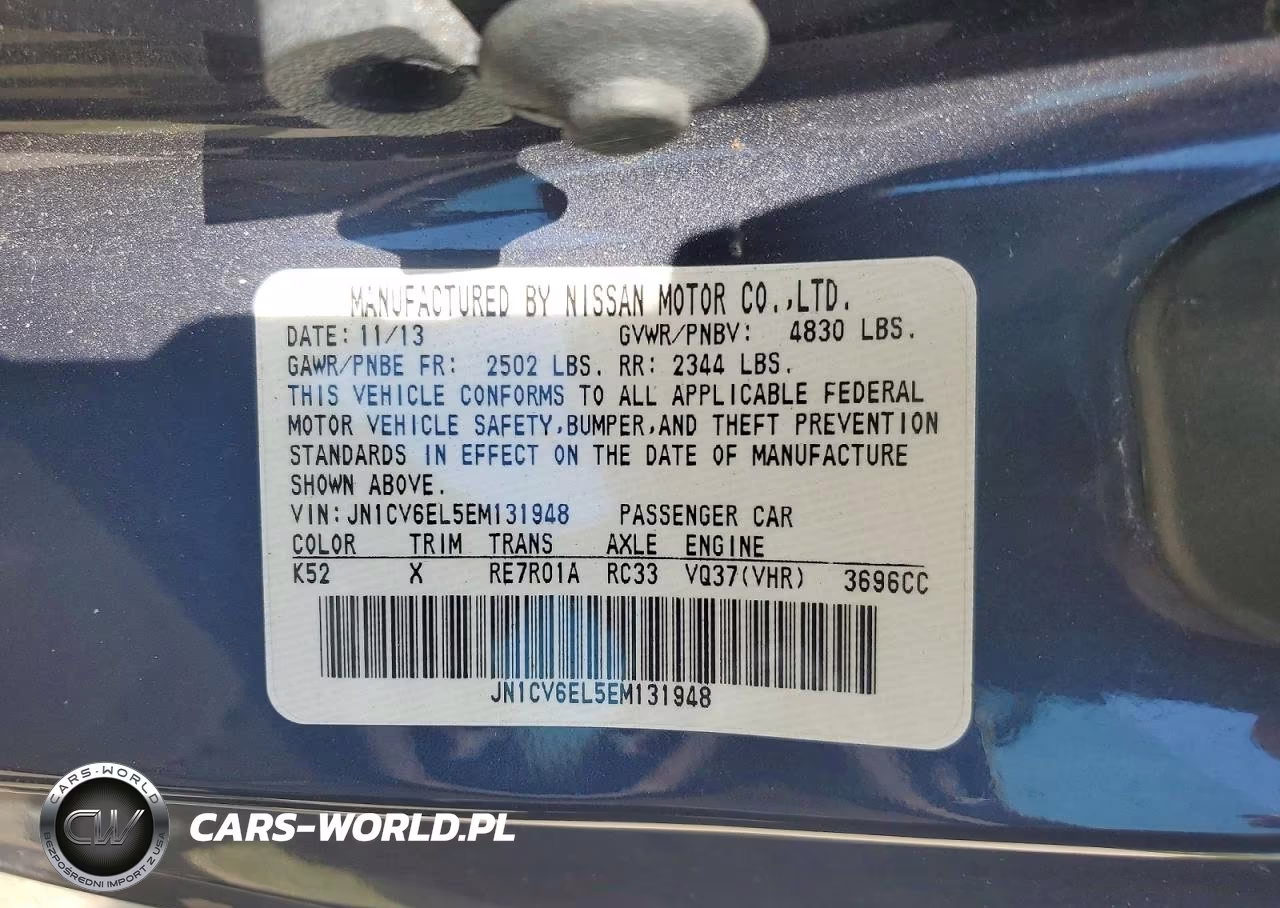 2014 Infiniti Q60 Coupe Base VIN:JN1CV6EL5EM131948 - 12