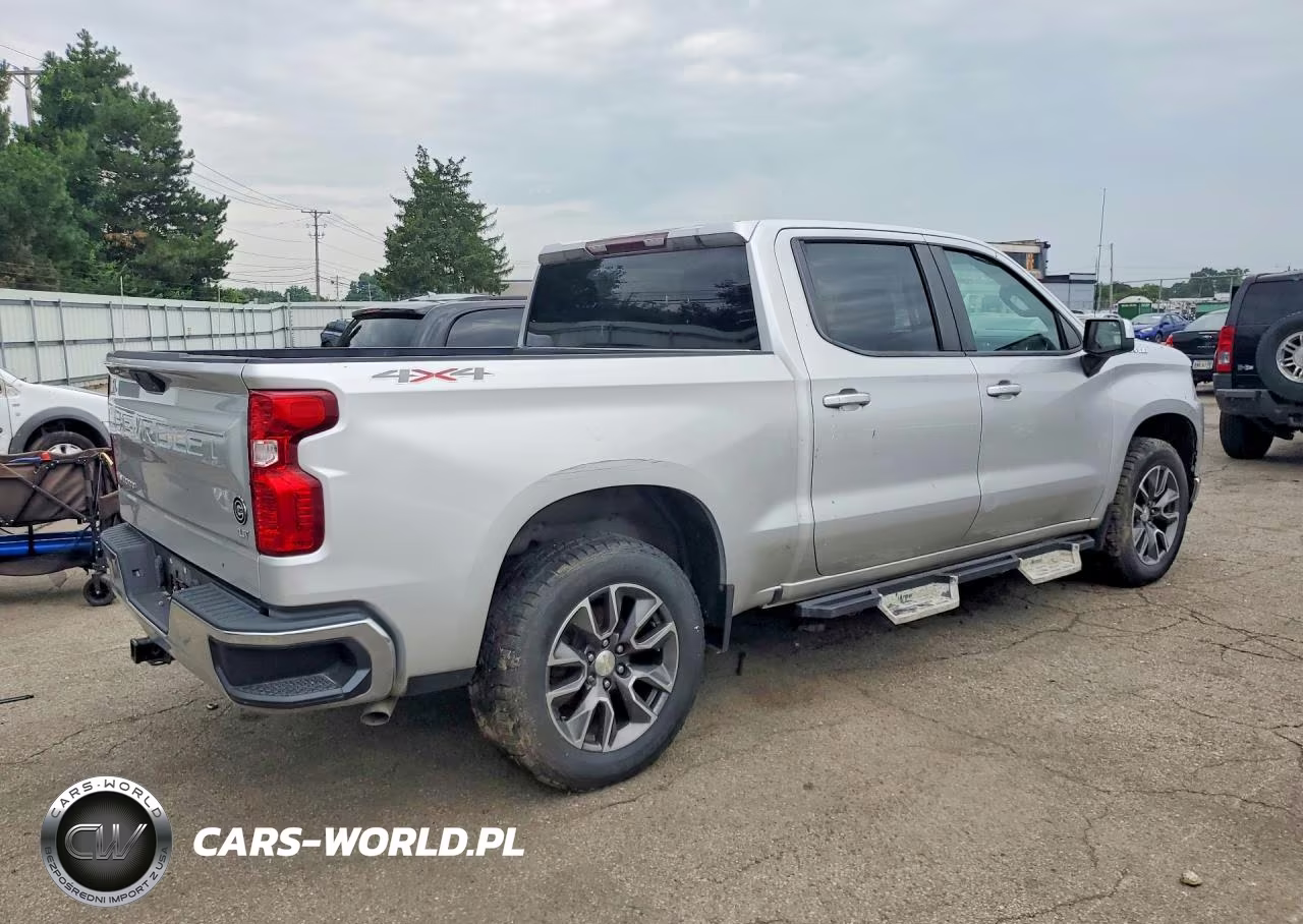 2020 Chevrolet Silverado K1500 Lt VIN:3GCUYDETXLG316140 - 3