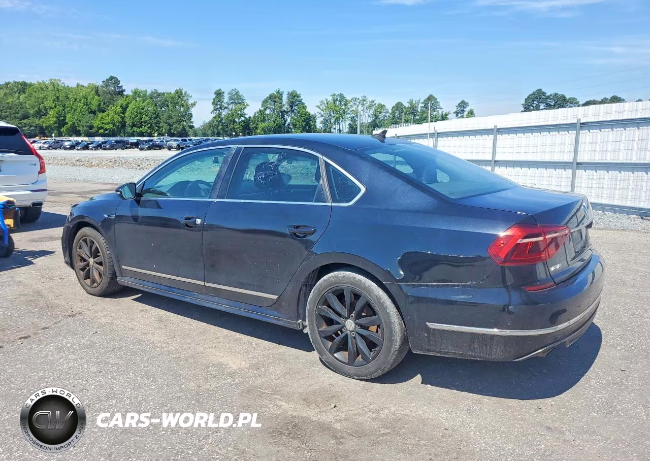 2017 Volkswagen Passat R-Line VIN:1VWDT7A36HC010551 - 2