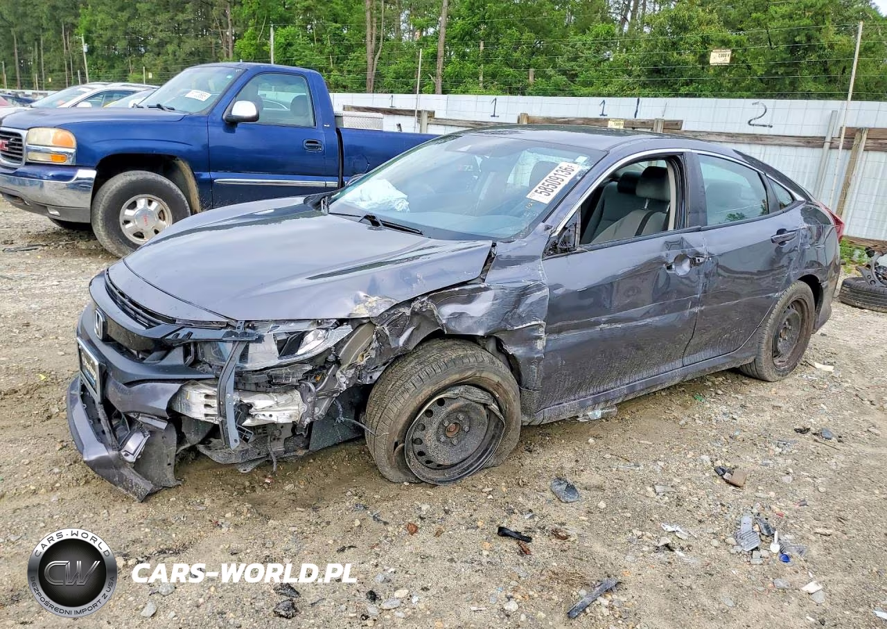 2019 Honda Civic Lx VIN:2HGFC2F61KH589925 - 1