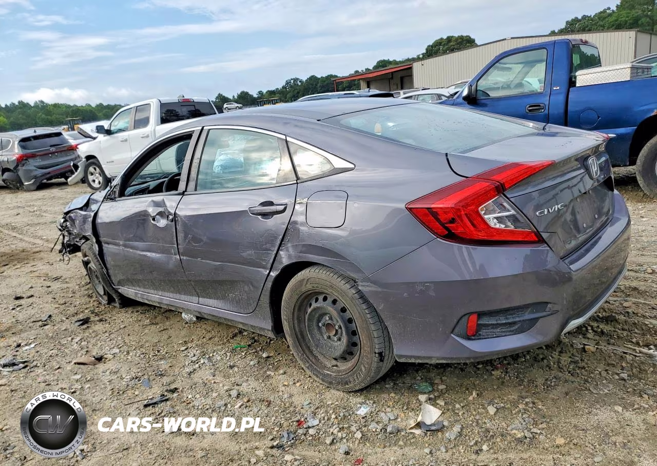 2019 Honda Civic Lx VIN:2HGFC2F61KH589925 - 2