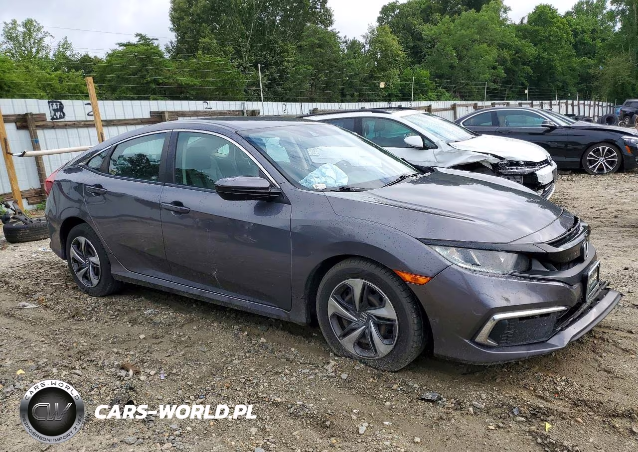 2019 Honda Civic Lx VIN:2HGFC2F61KH589925 - 4