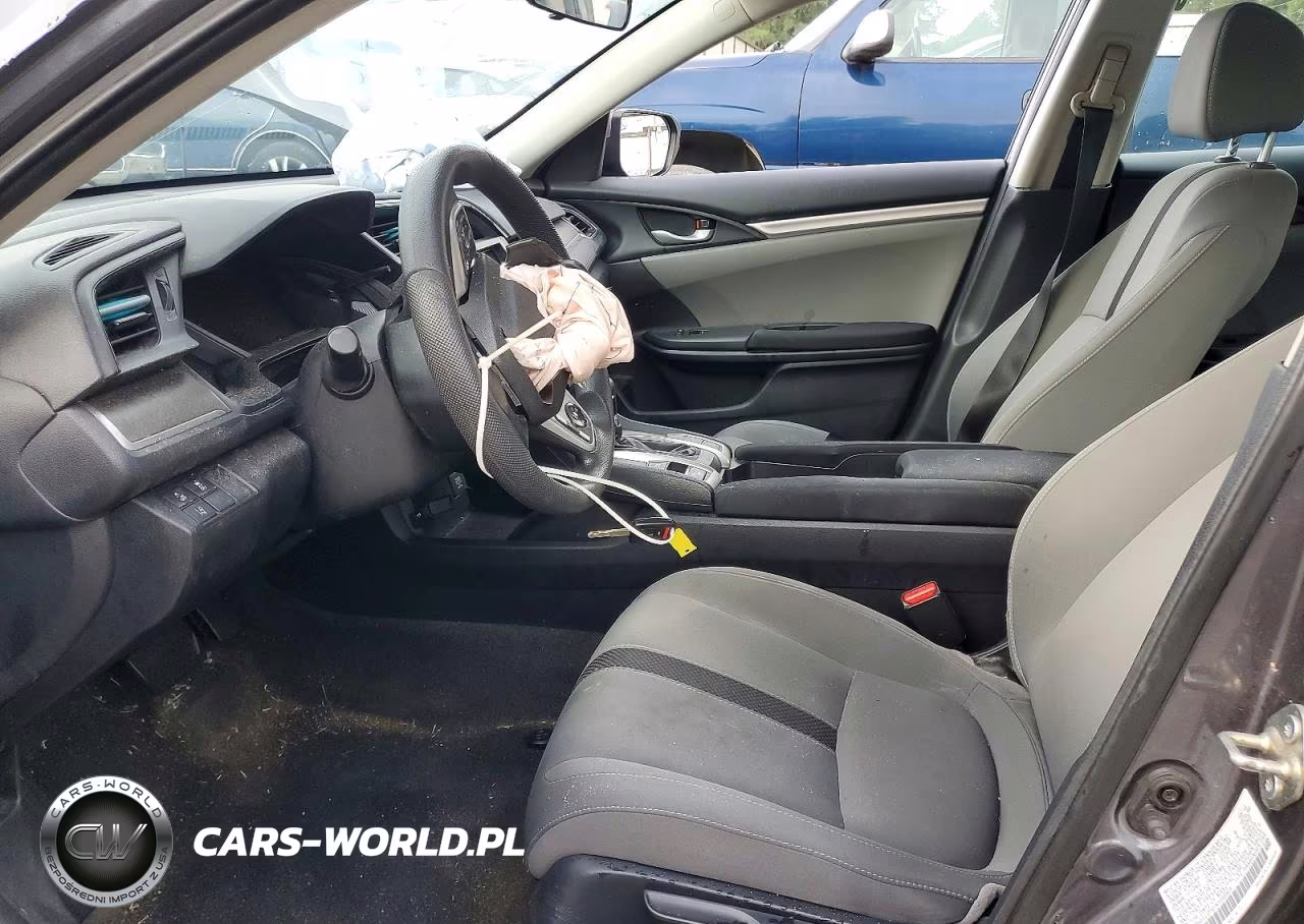 2019 Honda Civic Lx VIN:2HGFC2F61KH589925 - 7