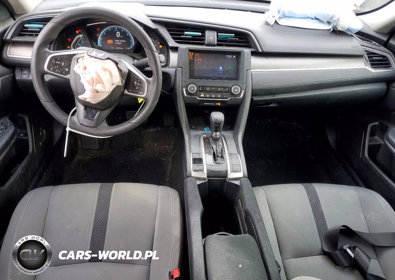 2019 Honda Civic Lx VIN:2HGFC2F61KH589925 - 8