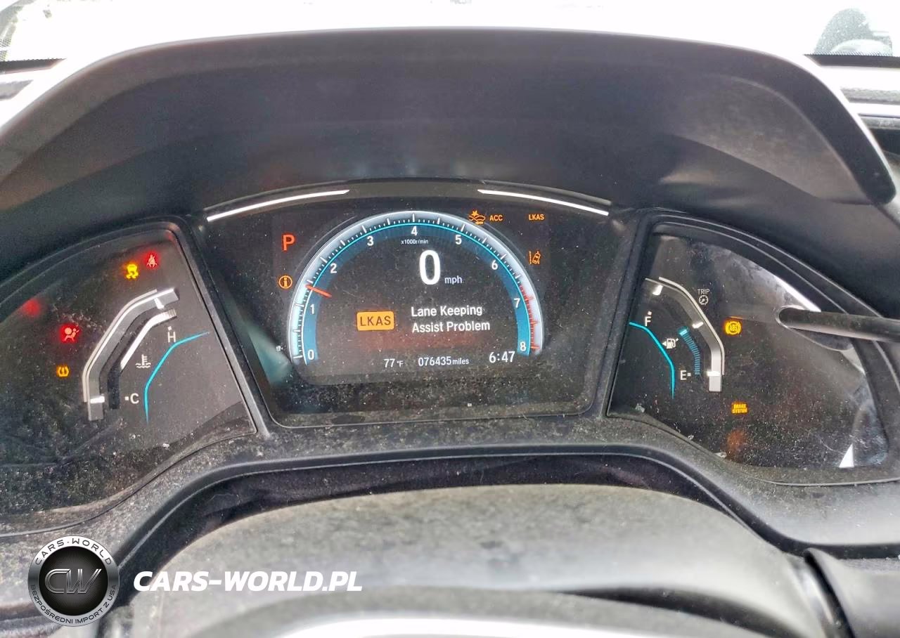 2019 Honda Civic Lx VIN:2HGFC2F61KH589925 - 9