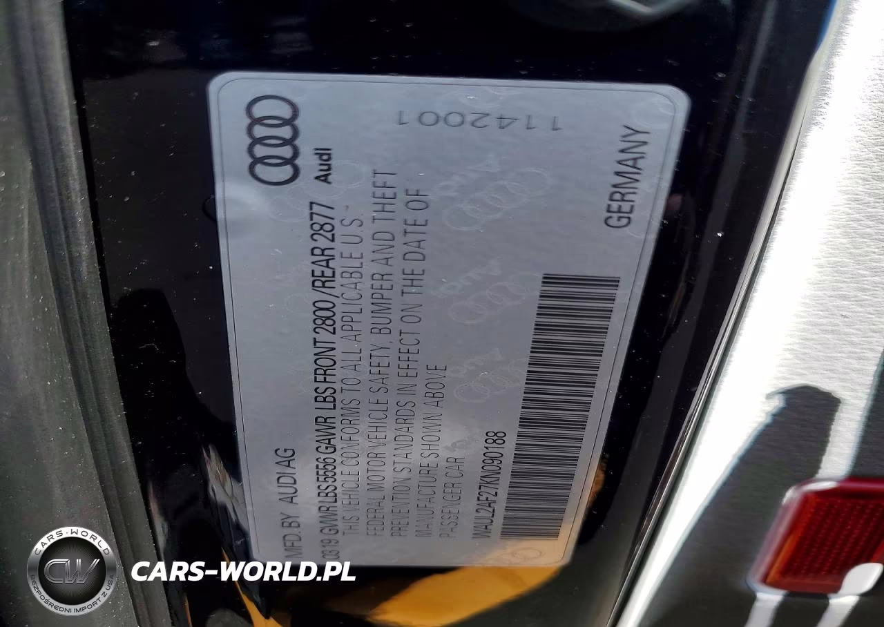 2019 Audi A6 Premium Plus VIN:WAUL2AF27KN090188 - 12