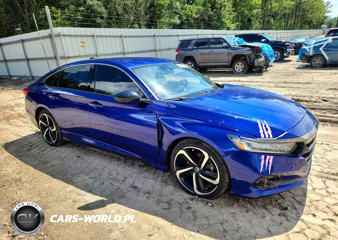 2021 Honda Accord Sport VIN:1HGCV1F3XMA000241 - 4